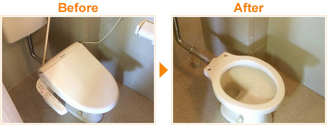 家電の取外し・撤去作業