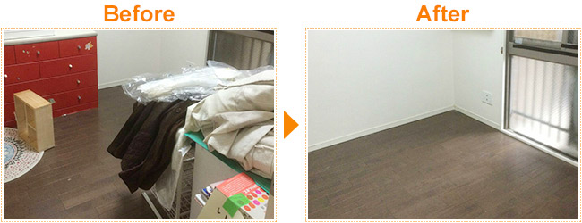 ３LDK家財一式の不要品撤去