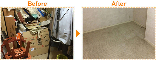 遺品整理で家財のお片付け①